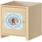 Baby Boy Photo Square Wall Decal on Wooden Cabinet