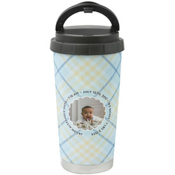 Baby Boy Photo Stainless Steel Coffee Tumbler (Personalized)