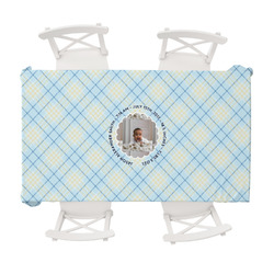 Baby Boy Photo Tablecloth - 58"x102" (Personalized)