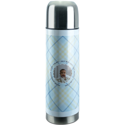 Baby Boy Photo Stainless Steel Thermos (Personalized)