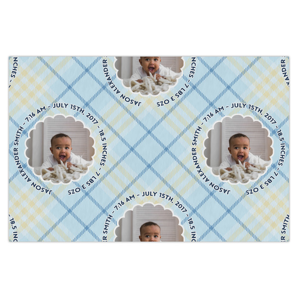 Custom Baby Boy Photo Tissue Paper Sheets - X-Large - Heavyweight