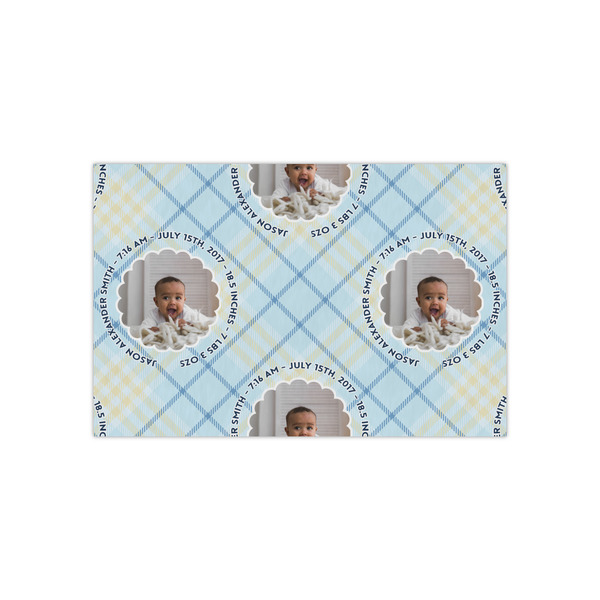 Custom Baby Boy Photo Small Tissue Papers Sheets - Lightweight