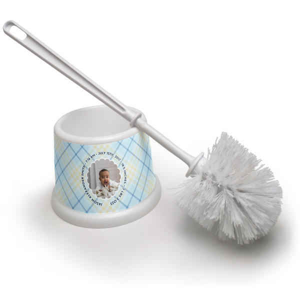 Custom Baby Boy Photo Toilet Brush (Personalized)