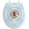 Baby Boy Photo Toilet Seat Decal (Personalized)