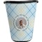 Baby Boy Photo Waste Basket - Single Sided (Black) (Personalized)