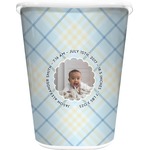 Baby Boy Photo Waste Basket (Personalized)