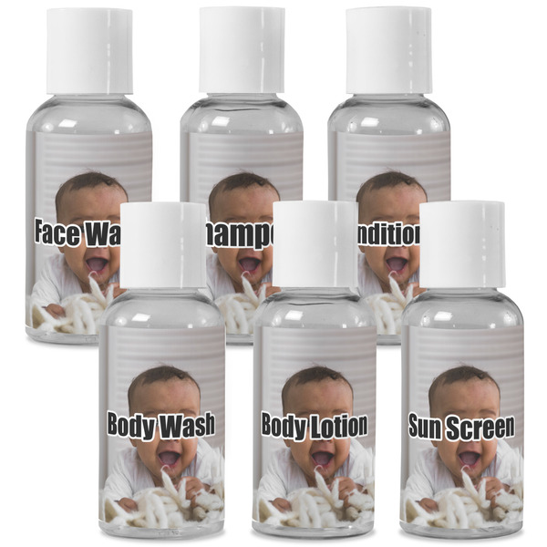 Custom Baby Boy Photo Travel Bottles