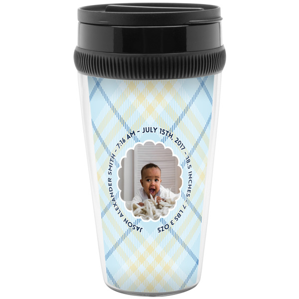Custom Baby Boy Photo Acrylic Travel Mug without Handle (Personalized)