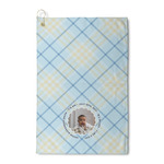 Baby Boy Photo Waffle Weave Golf Towel
