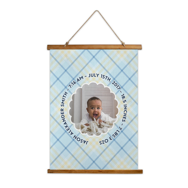 Custom Baby Boy Photo Wall Hanging Tapestry
