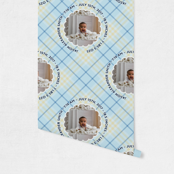 Baby Boy Photo Wallpaper on Wall