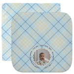 Baby Boy Photo Facecloth / Wash Cloth (Personalized)