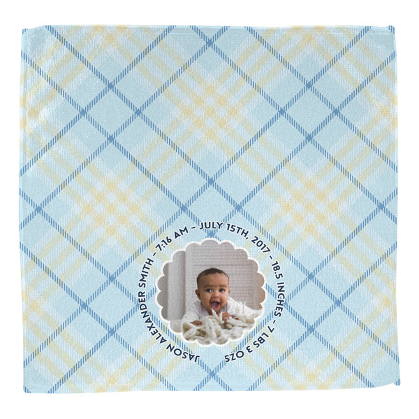 Baby Boy Photo Washcloth - Front - No Soap
