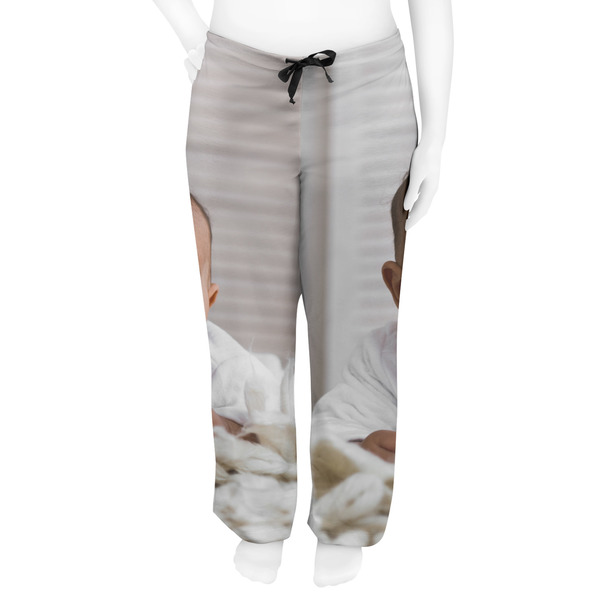 Baby Boy Photo Women's Pj on model - Front