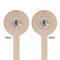 Baby Boy Photo Wooden 6" Stir Stick - Round - Double Sided - Front & Back