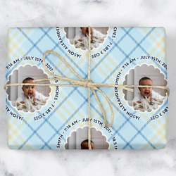 Baby Boy Photo Wrapping Paper