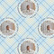 Baby Boy Photo Wrapping Paper Square