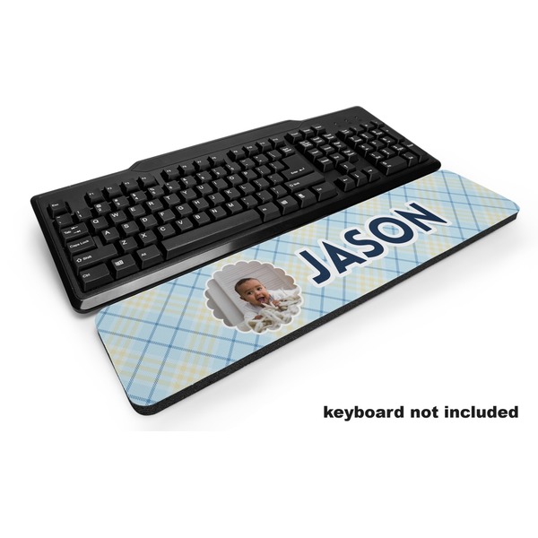 Custom Baby Boy Photo Keyboard Wrist Rest (Personalized)