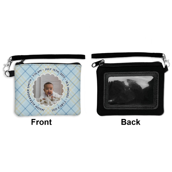 Baby Boy Photo Wristlet ID Cases - Front & Back