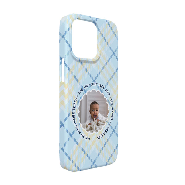 Custom Baby Boy Photo iPhone Case - Plastic - iPhone 13 Pro