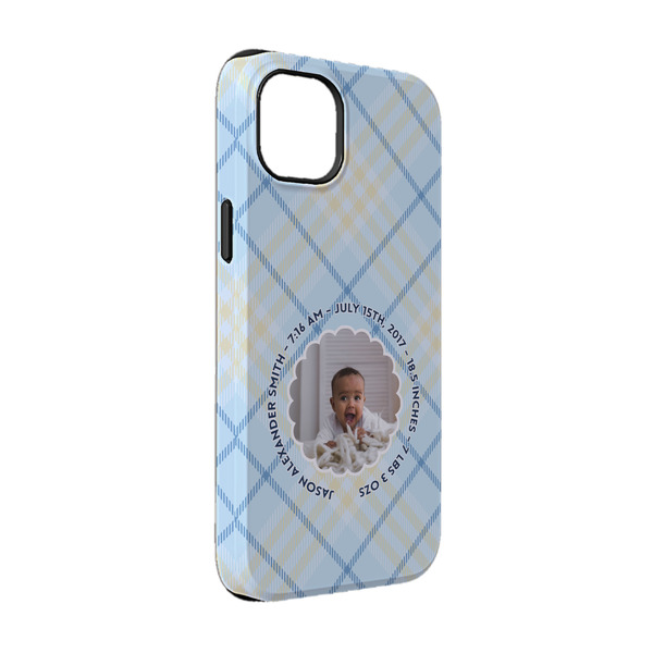 Custom Baby Boy Photo iPhone Case - Rubber Lined - iPhone 14 Pro