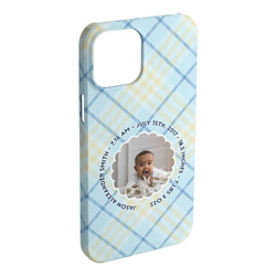 Baby Boy Photo iPhone Case - Plastic - iPhone 15 Plus