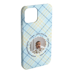 Baby Boy Photo iPhone Case - Plastic
