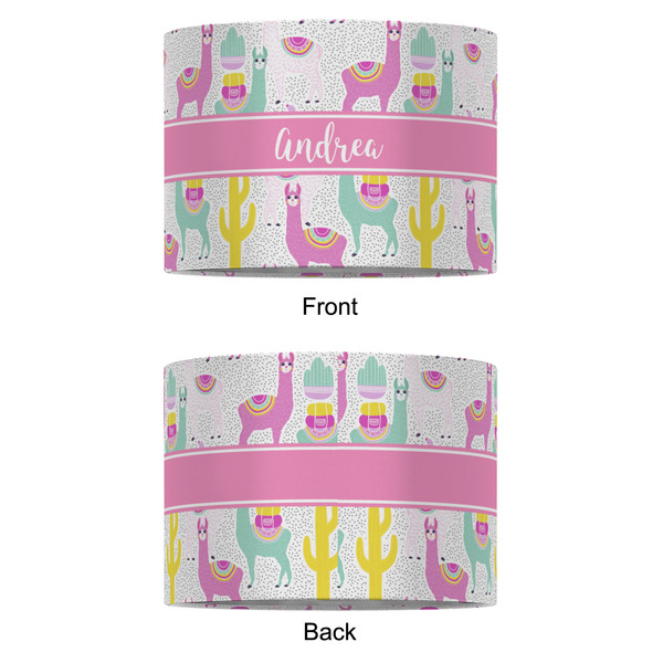 Llamas 12" Drum Lampshade - APPROVAL (Fabric)