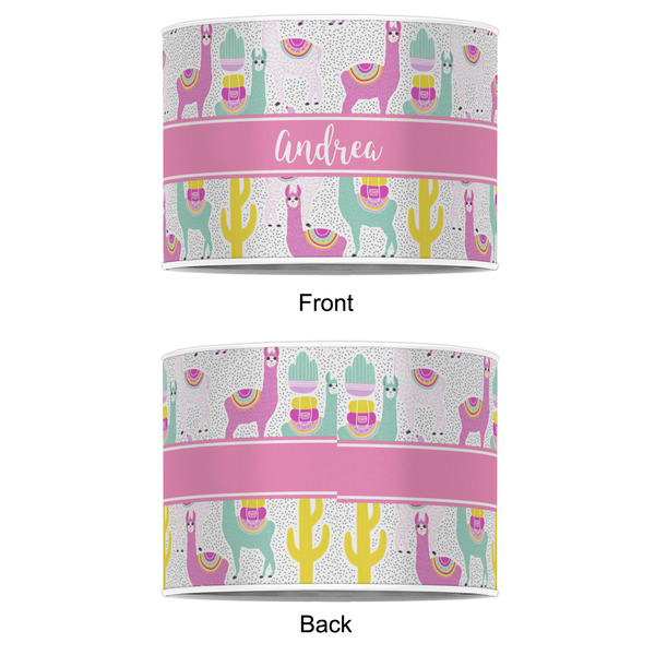 Llamas 12" Drum Lampshade - APPROVAL (Poly Film)