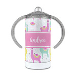 Llamas 12 oz Stainless Steel Sippy Cup (Personalized)