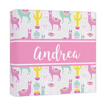 Llamas Canvas Print - 12x12 (Personalized)