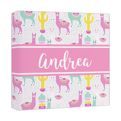 Llamas Canvas Print - 12x12 (Personalized)