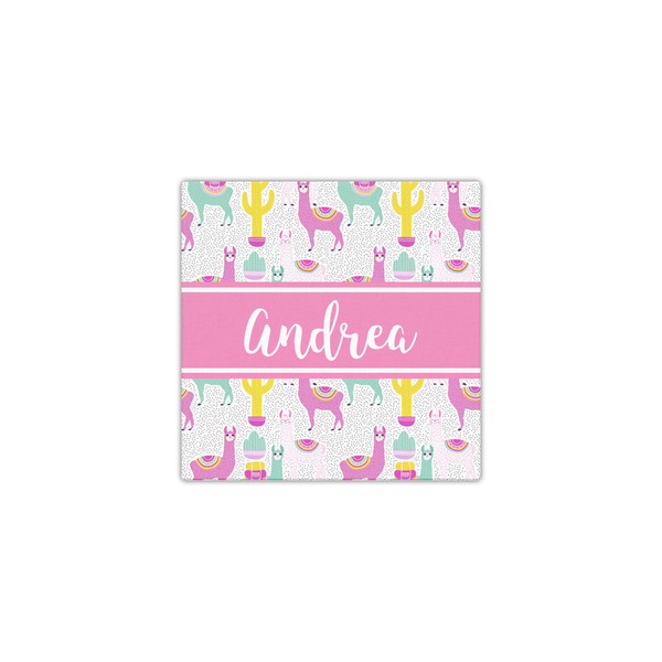 Llamas 12x12 - Canvas Print - Front View