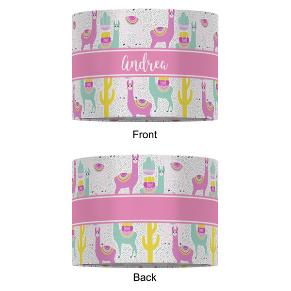 Llamas 16" Drum Lampshade - APPROVAL (Fabric)