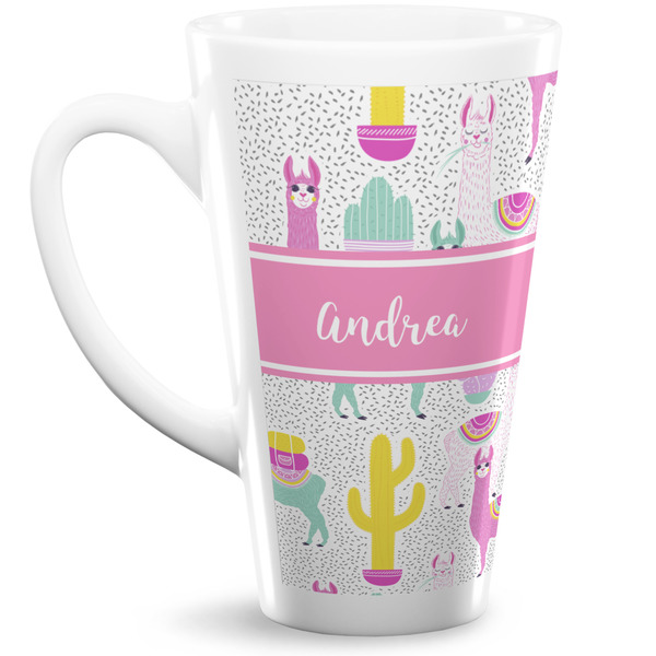 Custom Llamas Latte Mug (Personalized)