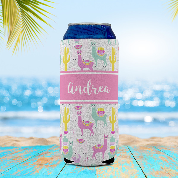 Llamas 16oz Can Sleeve - LIFESTYLE
