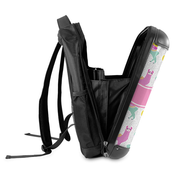 Llamas 18" Hard Shell Backpacks - SIDE OPEN