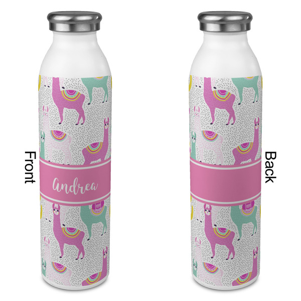 Llamas 20oz Water Bottles - Full Print - Approval