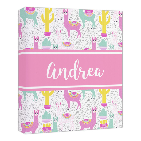 Custom Llamas Canvas Print - 20x24 (Personalized)