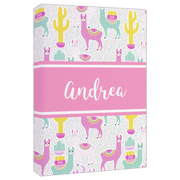 Custom Llamas Canvas Print - 20x30 (Personalized)