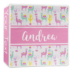 Llamas 3-Ring Binder - 2 inch (Personalized)