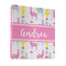 Llamas 3 Ring Binder - Full Wrap - 1" (Personalized)