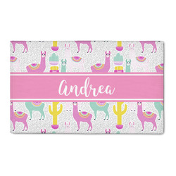Llamas 3' x 5' Indoor Area Rug (Personalized)