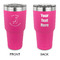 Llamas 30 oz Stainless Steel Ringneck Tumblers - Pink - Double Sided - APPROVAL