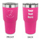 Llamas 30 oz Stainless Steel Tumbler - Pink - Double Sided (Personalized)