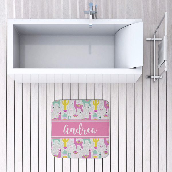 Llamas 48x48 Foam Memory Mat - LIFESTYLE