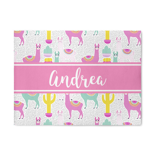 Custom Llamas Area Rug (Personalized)