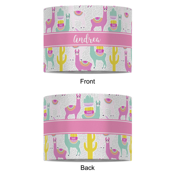 Llamas 8" Drum Lampshade - APPROVAL (Fabric)