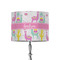 Llamas 8" Drum Lampshade - ON STAND (Fabric)
