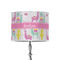Llamas 8" Drum Lampshade - ON STAND (Poly Film)